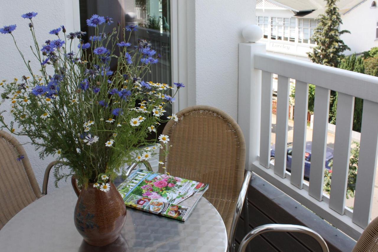 Villa Laetitia Fewo 16 - Strandnah, Balkon บินซ์ ภายนอก รูปภาพ